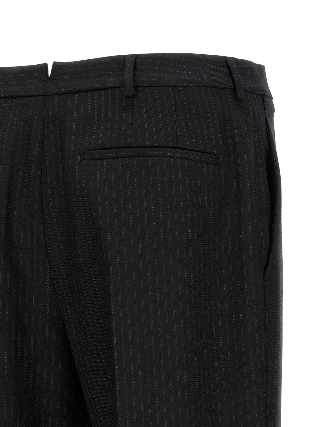Saint Laurent Black Wool Dress Pants Saint Laurent