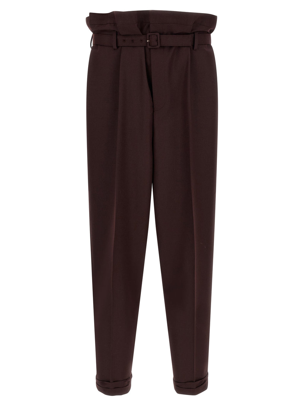 Saint Laurent Purple Wool Casual Pants Saint Laurent