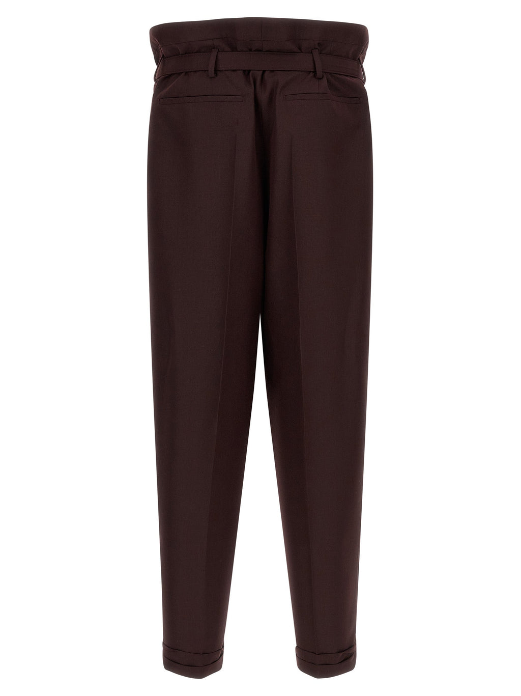 Saint Laurent Purple Wool Casual Pants Saint Laurent