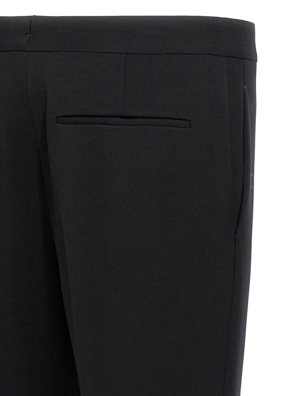 Saint Laurent Black Wool Dress Pants Saint Laurent