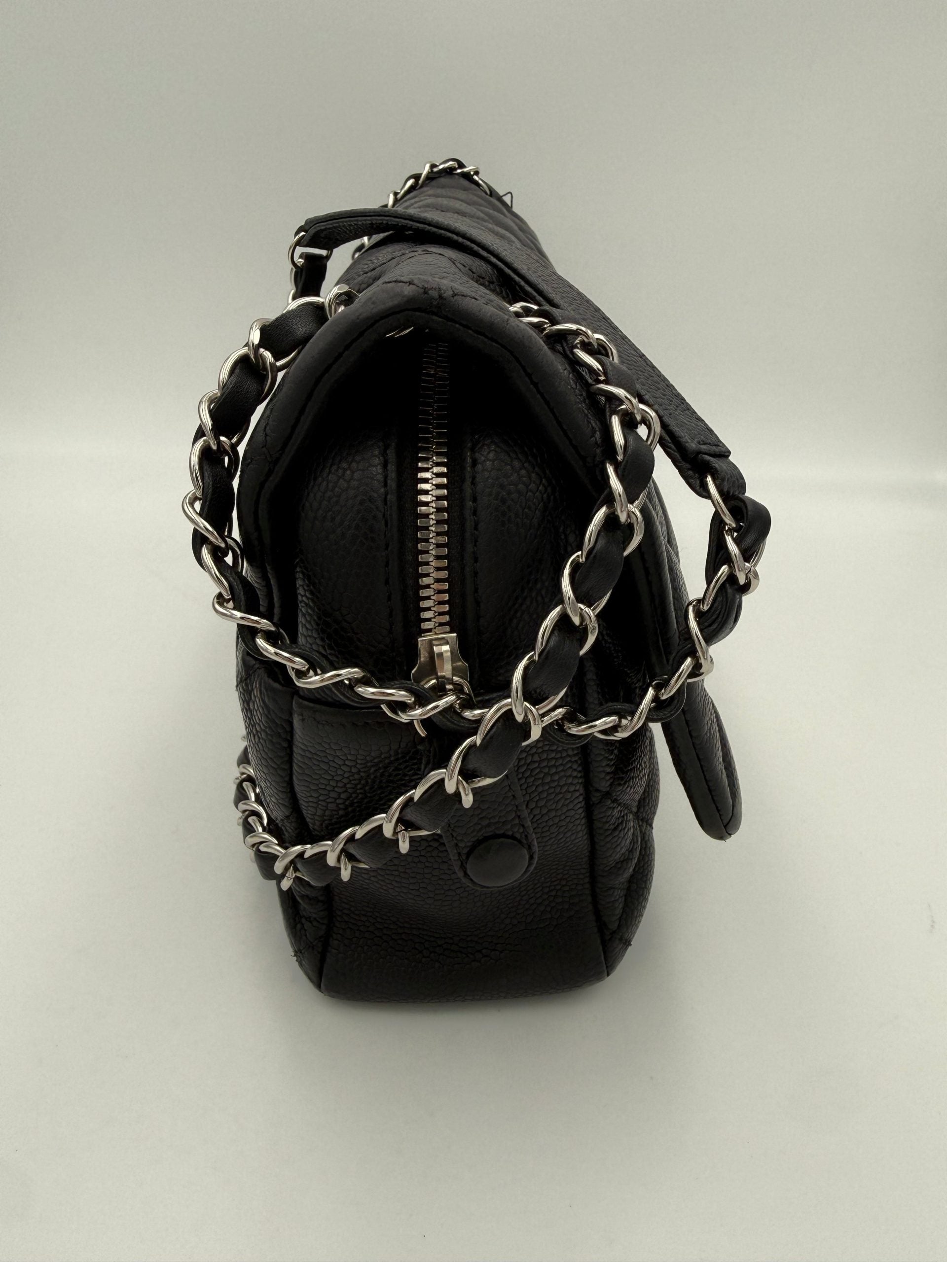 Chanel CHANEL Timeless Classique “ZIP FLAP BAG” Handbag Chanel