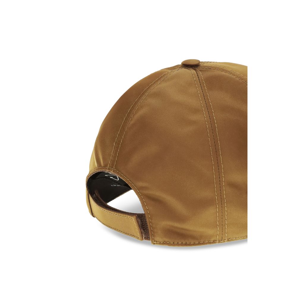 Prada Beige Polyamide Cap (Baseball Hat) Prada