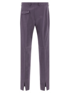 Gucci Purple Wool Dress Pants Gucci