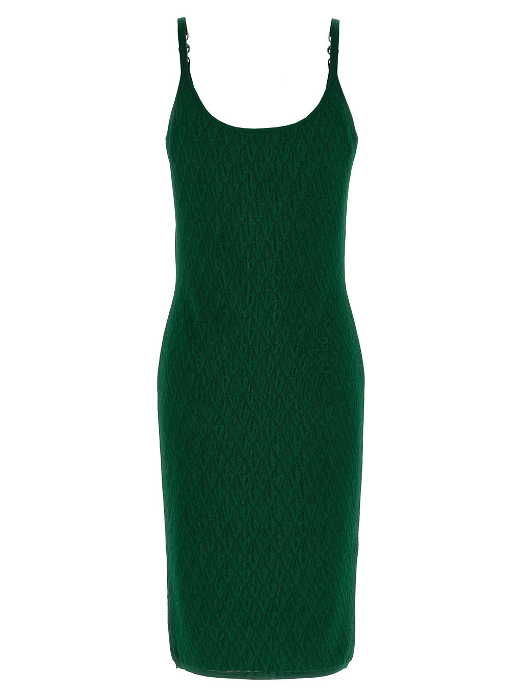 Versace Bicolor Viscose Midi Dress Versace