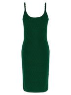 Versace Bicolor Viscose Midi Dress Versace