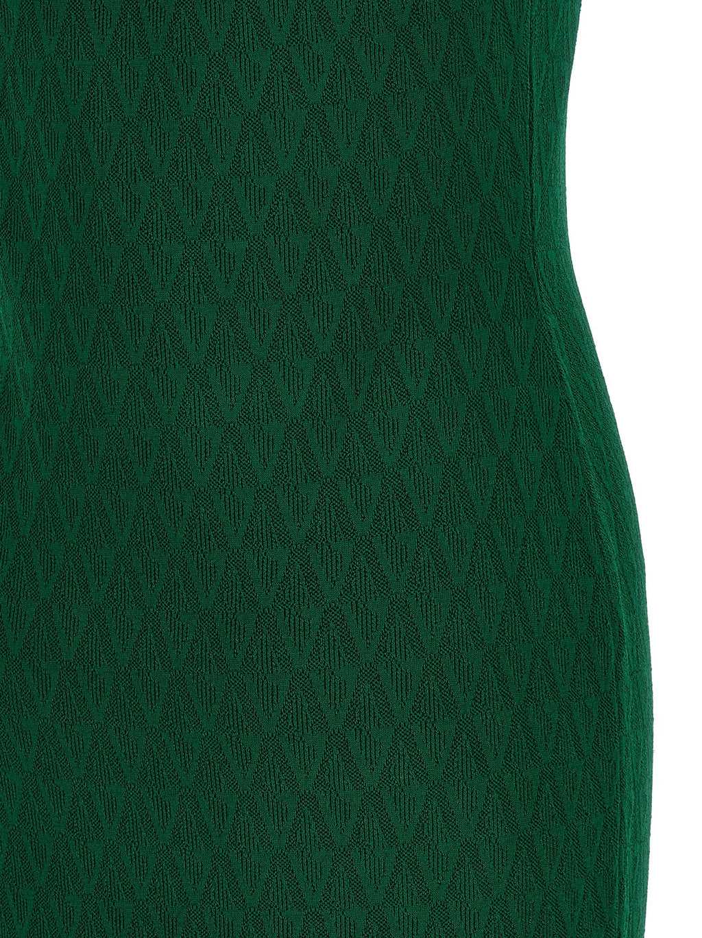 Versace Bicolor Viscose Midi Dress Versace