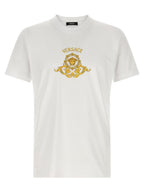 Versace White Cotton T-Shirt Versace