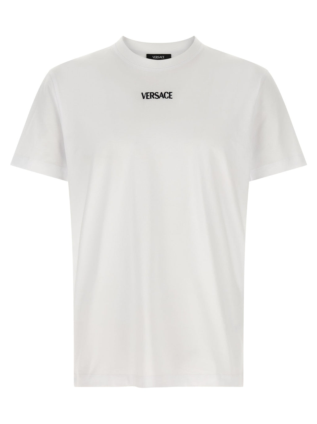 Versace White Cotton T-Shirt Versace