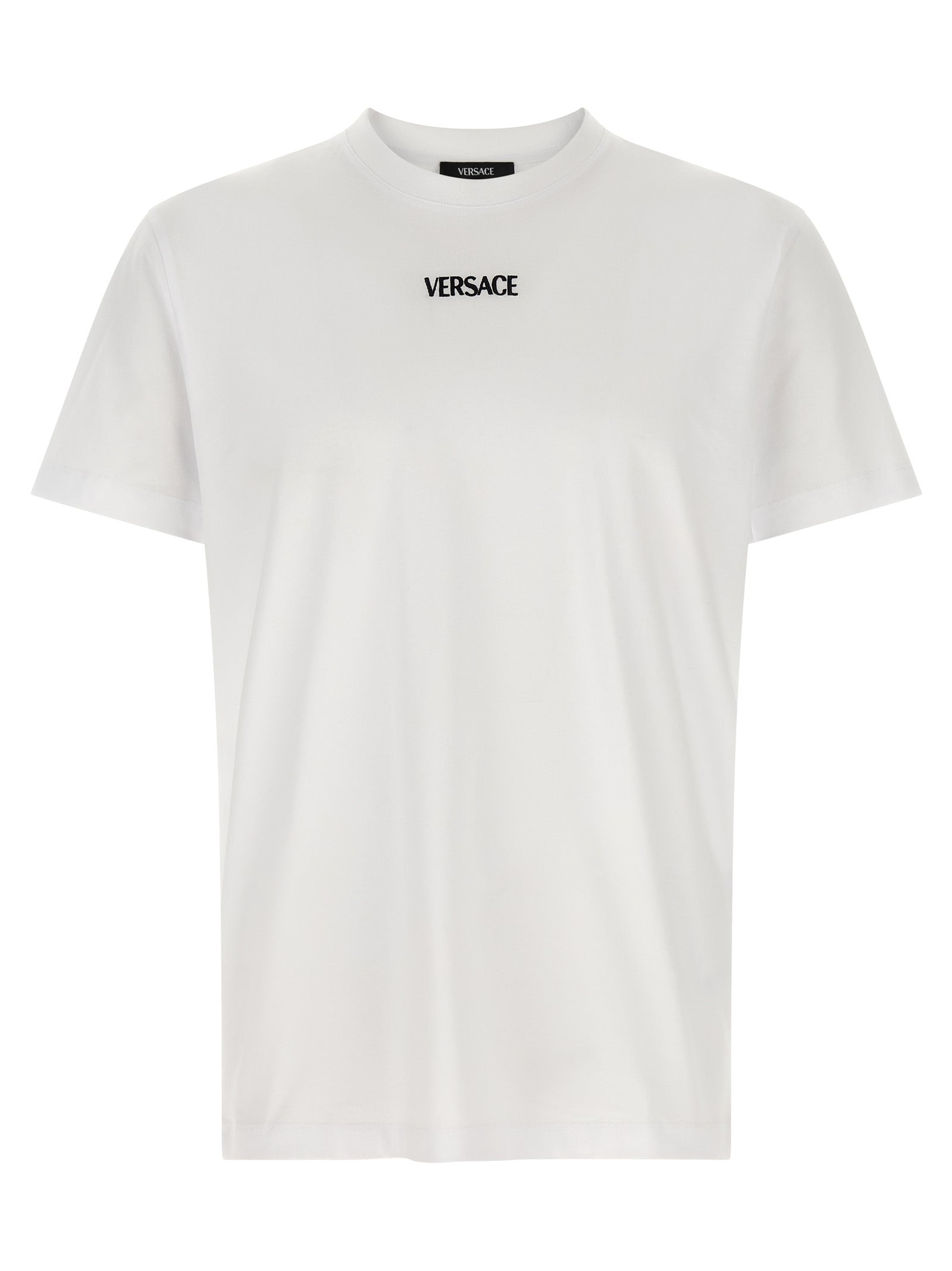 Versace White Cotton T-Shirt Versace