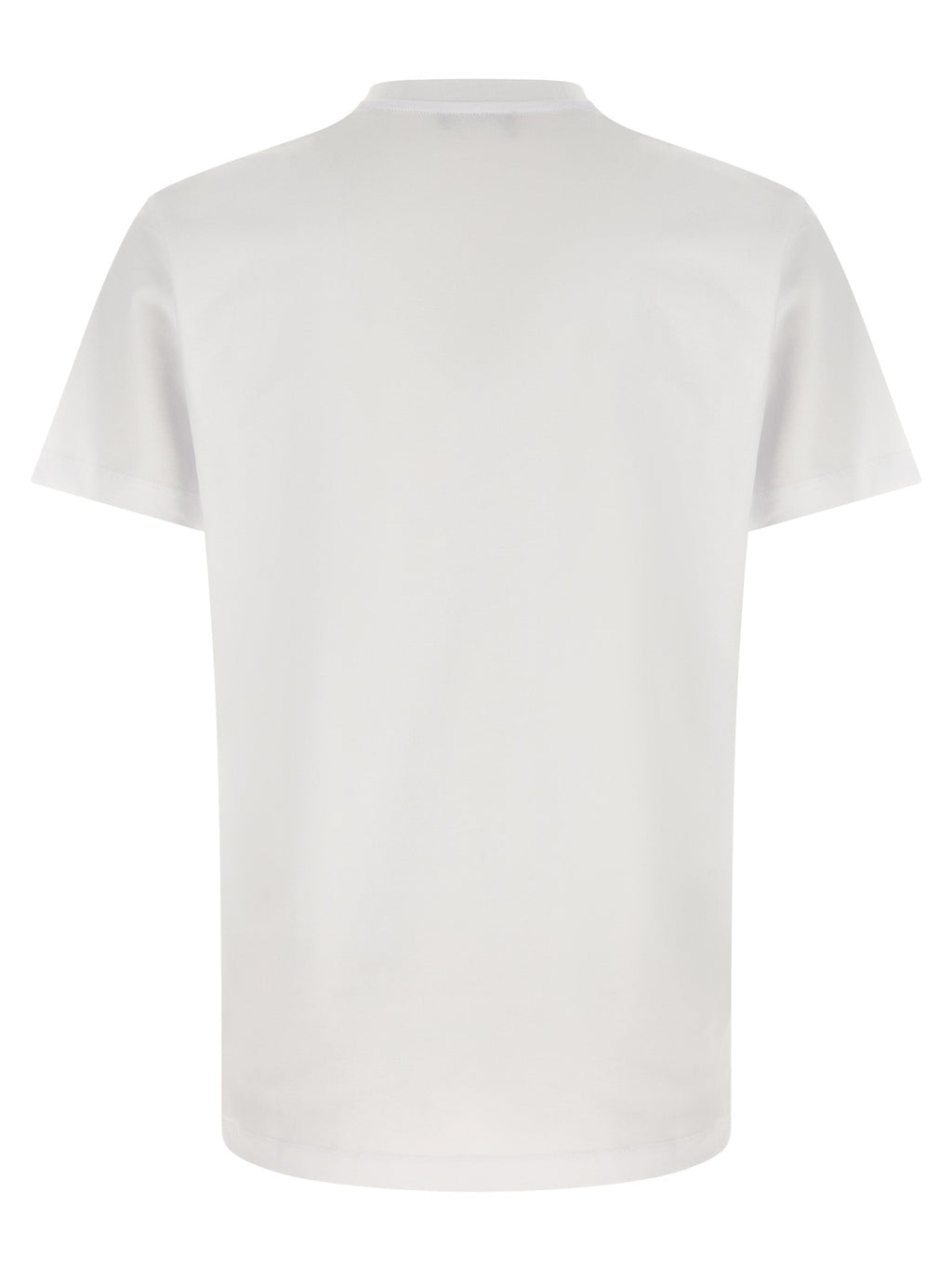 Versace White Cotton T-Shirt Versace