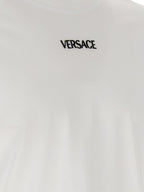 Versace White Cotton T-Shirt Versace