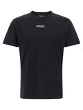 Versace Black Cotton T-Shirt Versace