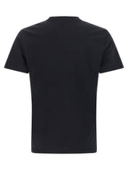 Versace Black Cotton T-Shirt Versace