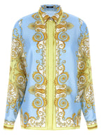 Versace Multicolor Silk Blouse Versace