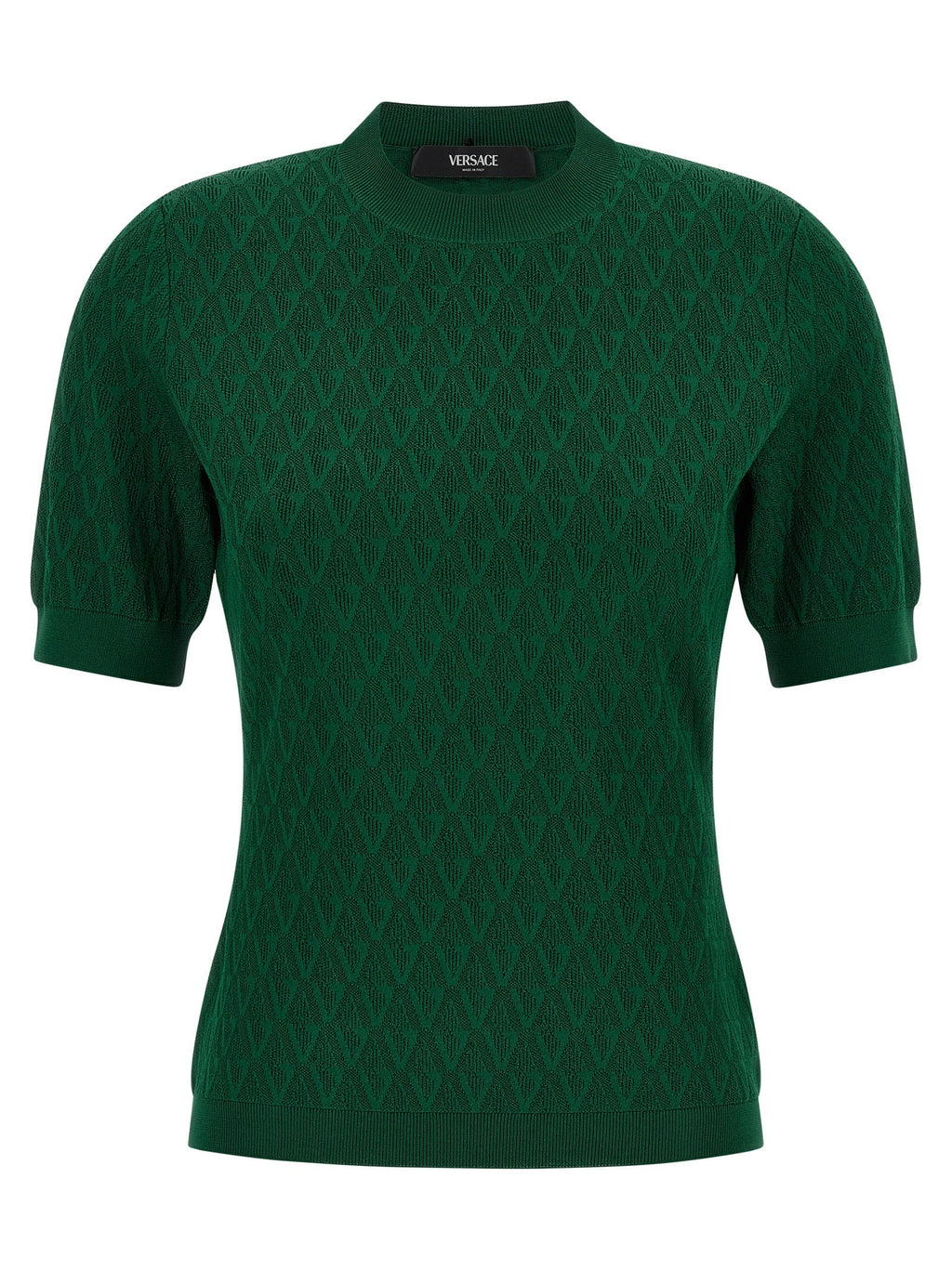 Versace Bicolor Viscose T-Shirt Versace