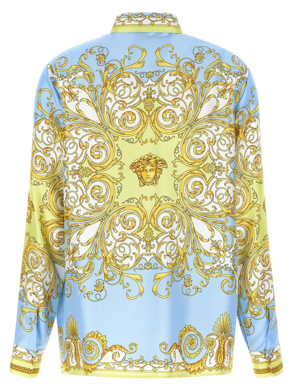 Versace Multicolor Silk Blouse Versace