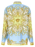 Versace Multicolor Silk Blouse Versace