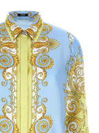 Versace Multicolor Silk Blouse Versace