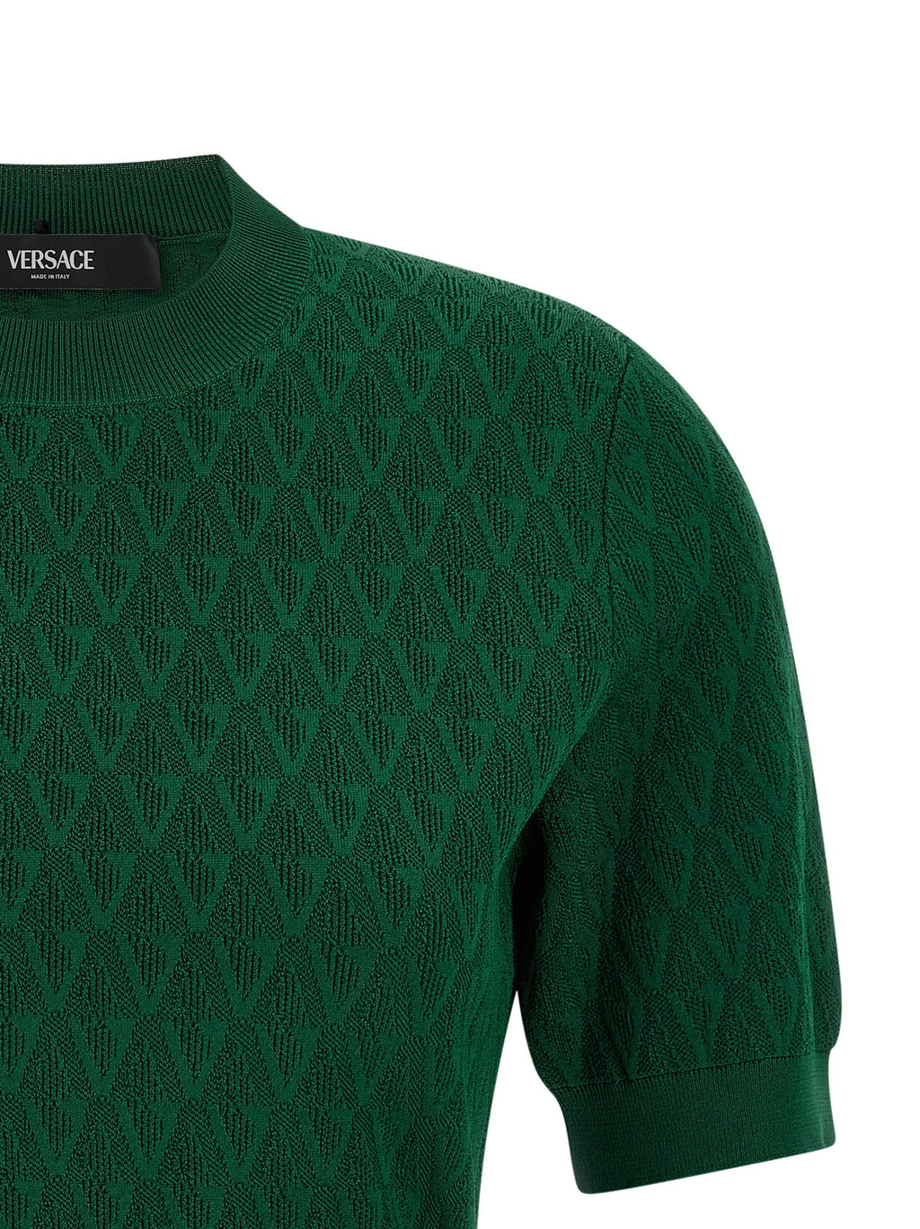 Versace Bicolor Viscose T-Shirt Versace