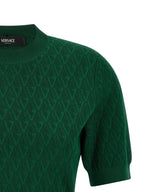 Versace Bicolor Viscose T-Shirt Versace
