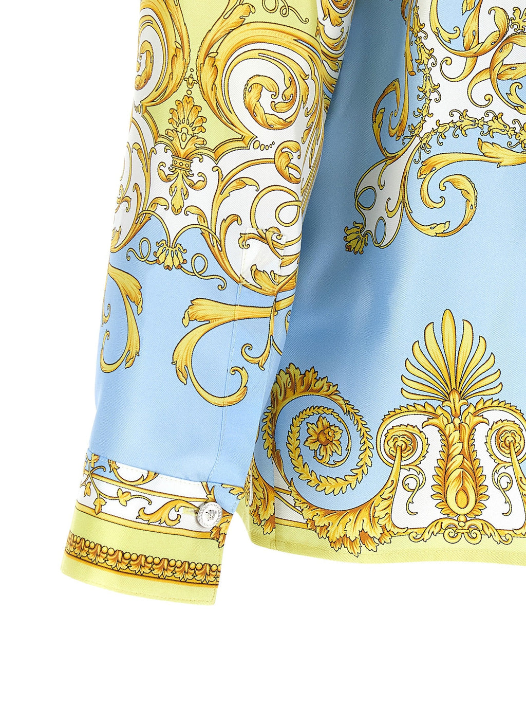Versace Multicolor Silk Blouse Versace