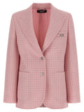 Versace Multicolor Virgin Wool Blazer Versace