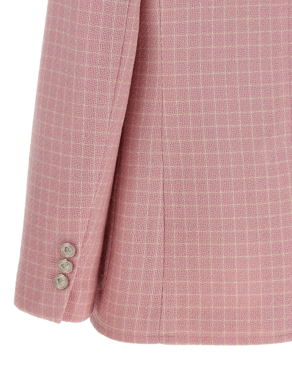 Versace Multicolor Virgin Wool Blazer Versace