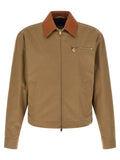 Versace Beige Cotton Jacket Versace