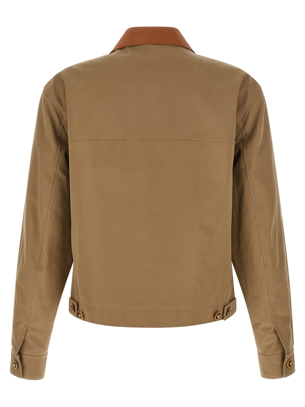Versace Beige Cotton Jacket Versace
