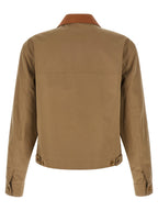 Versace Beige Cotton Jacket Versace