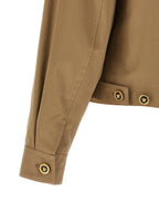 Versace Beige Cotton Jacket Versace