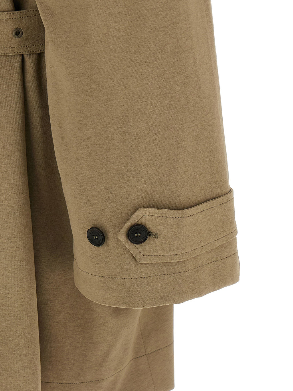Balenciaga Beige Cotton Coat Balenciaga