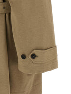 Balenciaga Beige Cotton Coat Balenciaga