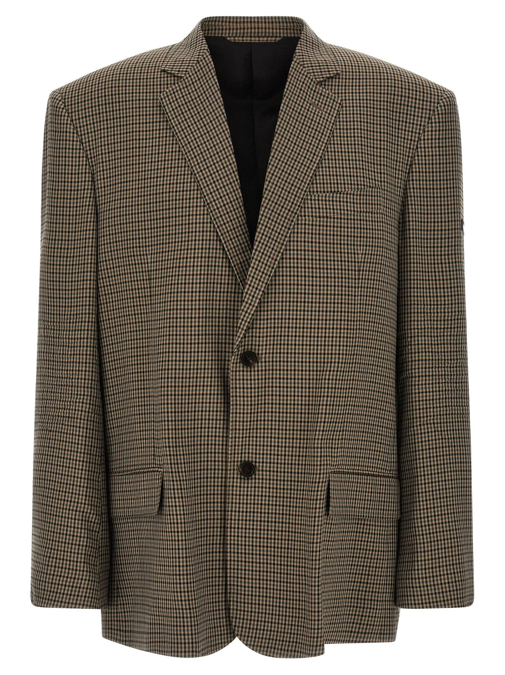 Balenciaga Brown Lyocell Blazer Balenciaga
