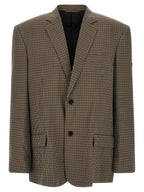 Balenciaga Brown Lyocell Blazer Balenciaga
