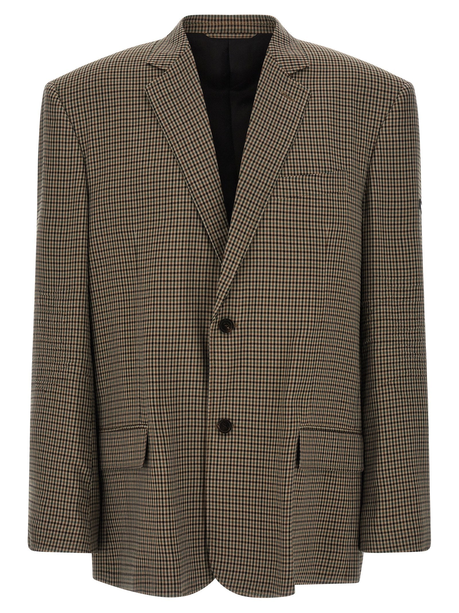 Balenciaga Brown Lyocell Blazer Balenciaga