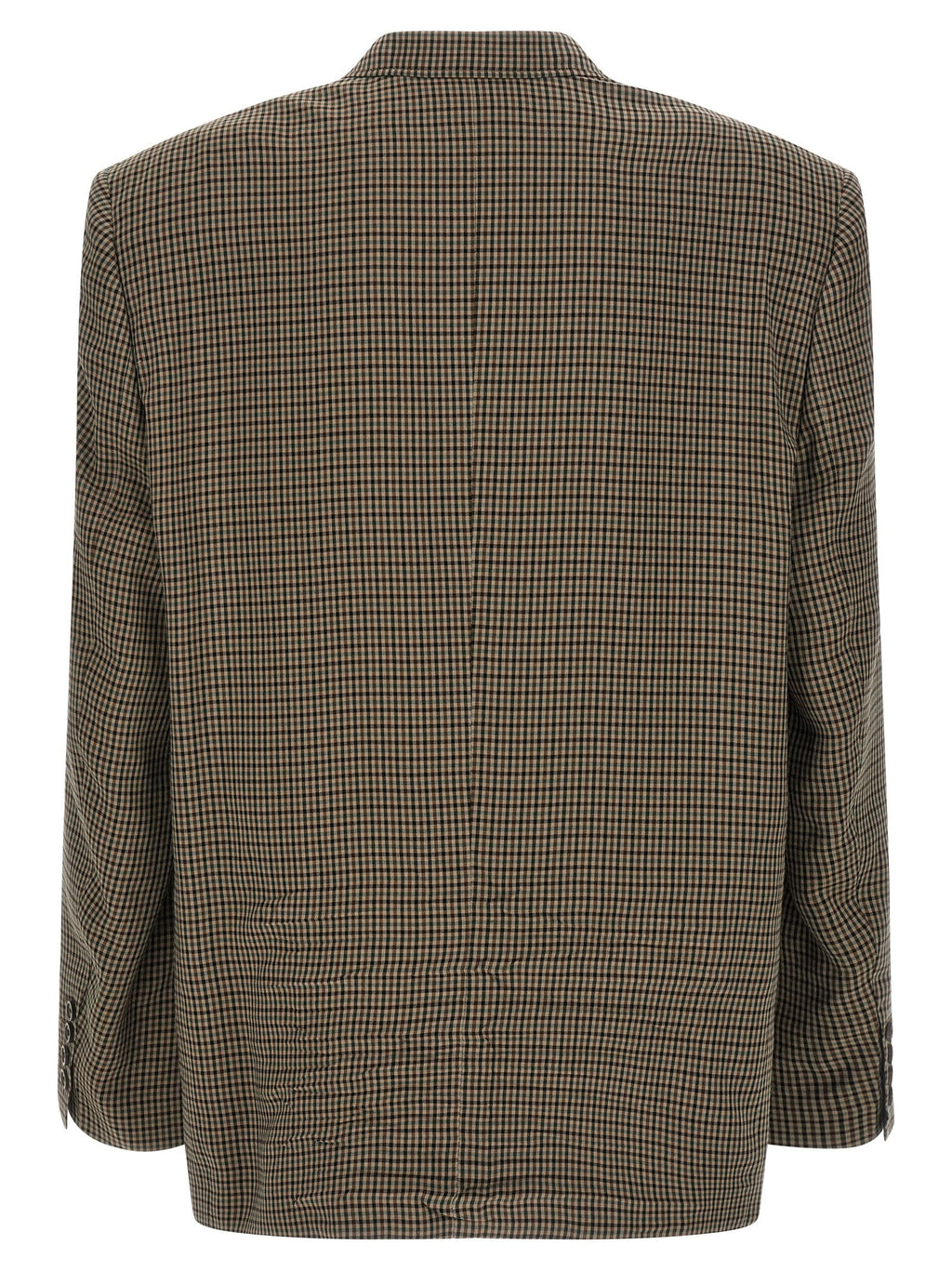 Balenciaga Brown Lyocell Blazer Balenciaga