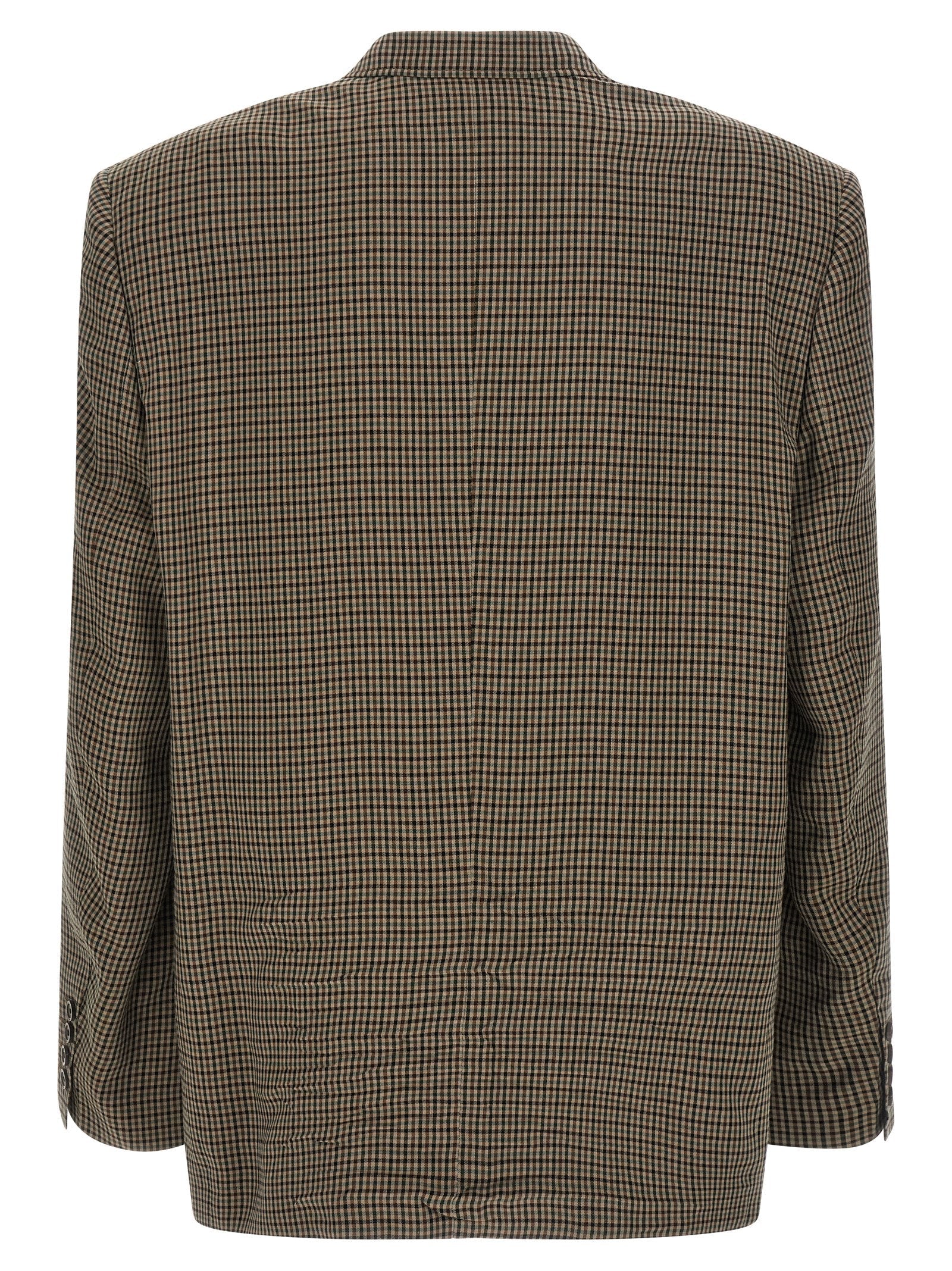 Balenciaga Brown Lyocell Blazer Balenciaga