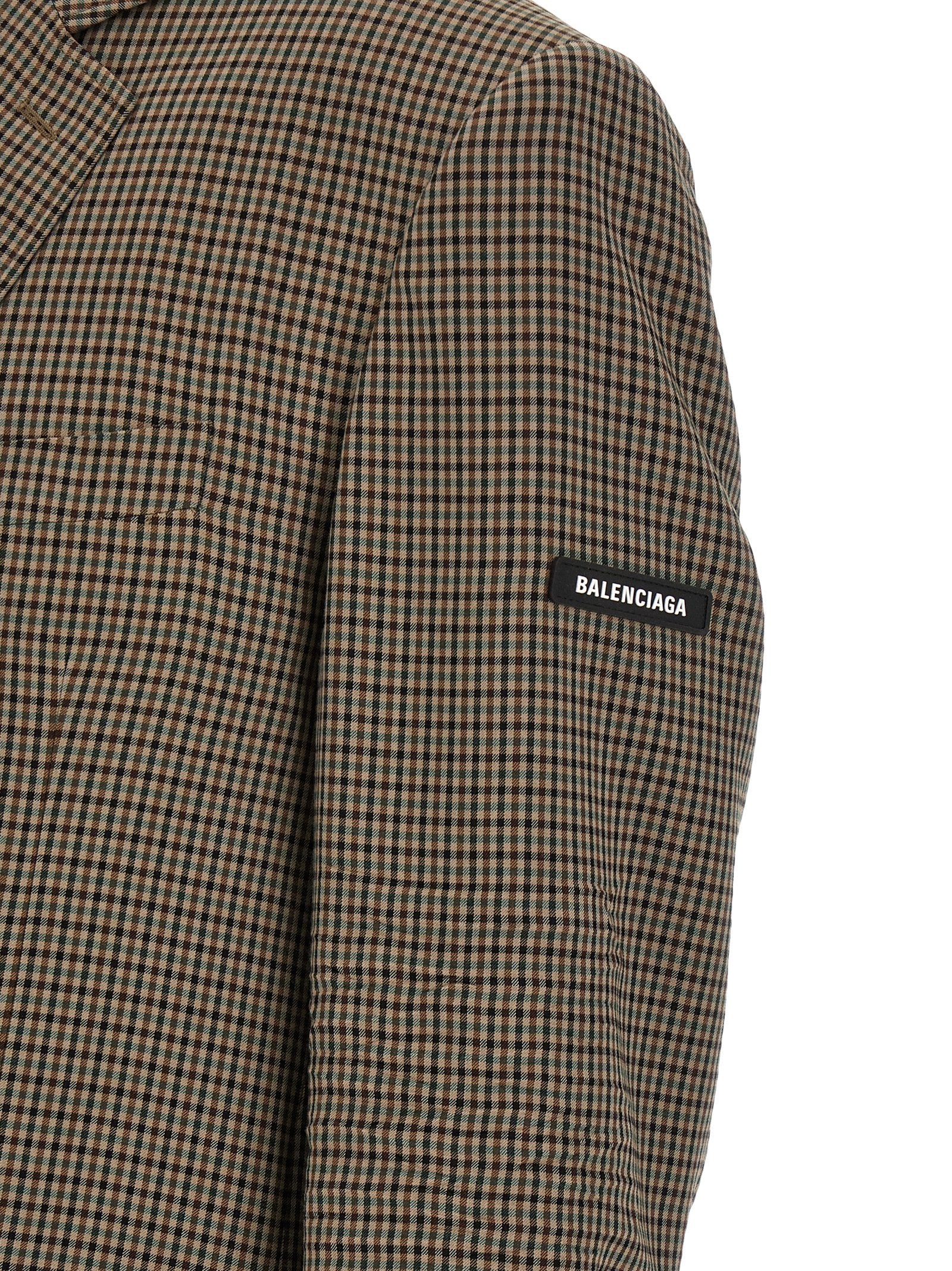 Balenciaga Brown Lyocell Blazer Balenciaga