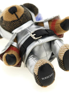 Burberry Multicolor Cashmere Keychain Burberry