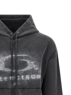 Balenciaga Bicolor Cotton Sweatshirt Balenciaga