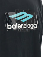 Balenciaga Black Cotton T-Shirt Balenciaga