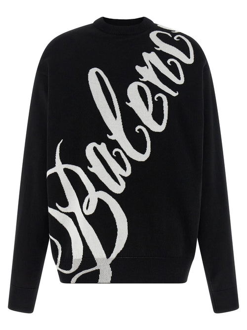 Balenciaga Bicolor Cotton Cardigan Balenciaga