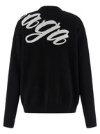 Balenciaga Bicolor Cotton Cardigan Balenciaga