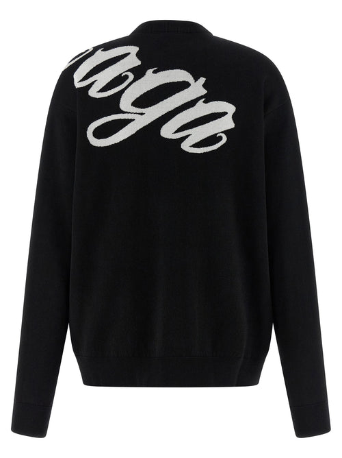 Balenciaga Bicolor Cotton Cardigan Balenciaga