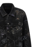 Balenciaga Black Cotton Denim Jacket Balenciaga