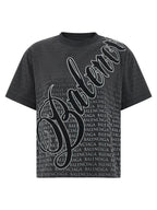 Balenciaga Black Cotton T-Shirt Balenciaga
