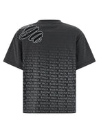 Balenciaga Black Cotton T-Shirt Balenciaga