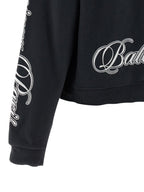 Balenciaga Black Cotton Sweatshirt Balenciaga