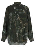 Balenciaga Black Viscose Blouse Balenciaga